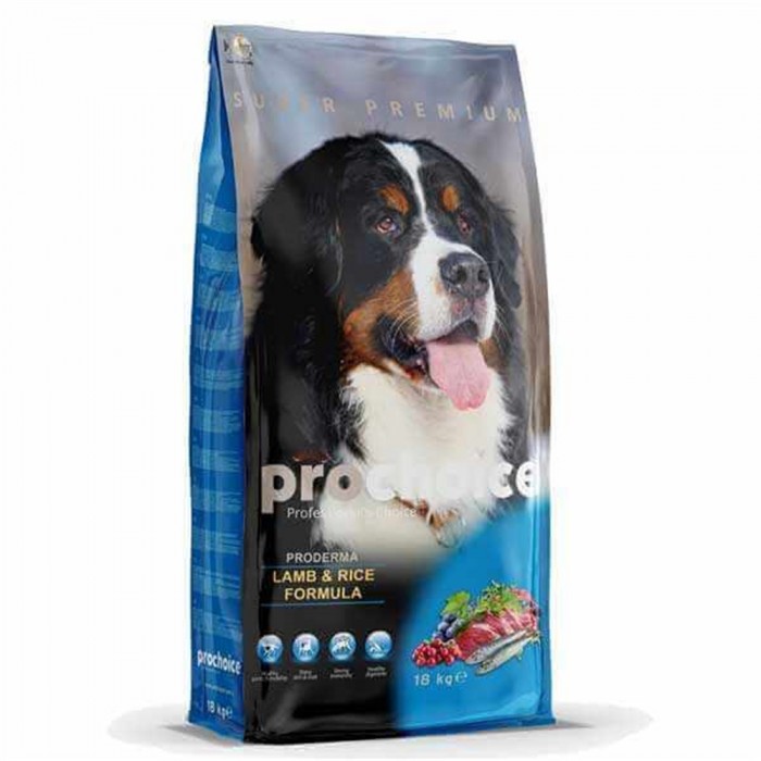 Pro Choice Proderma Hypo-Allergenic Kuzu Etli Yetişkin Köpek Maması 18kg