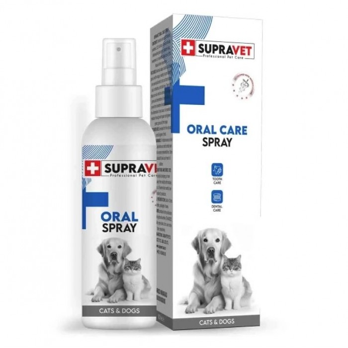 Supravet Oral Care Kedi ve Köpek Ağız Bakım Spreyi 100ml