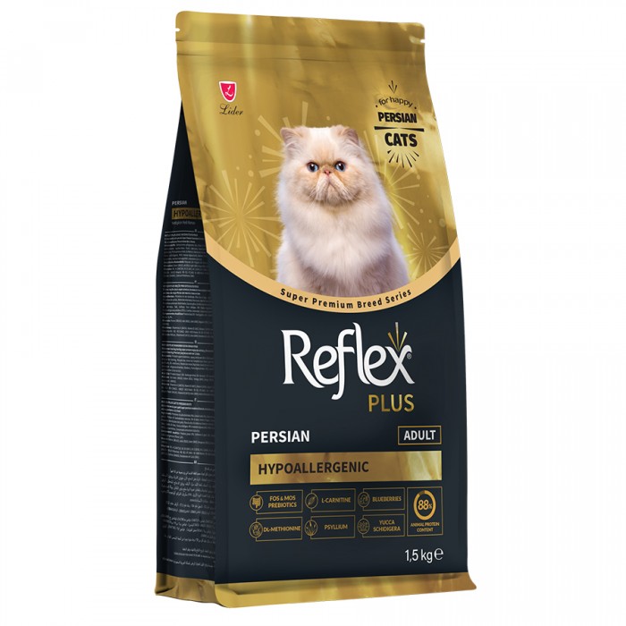 Reflex Plus Hypoallergenic Persian Tavuklu Yetişkin Kedi Maması 1.5 Kg