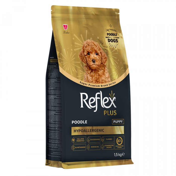 Reflex Plus Hypoallergenic Poodle Tavuklu Yavru Köpek Maması 1.5 Kg