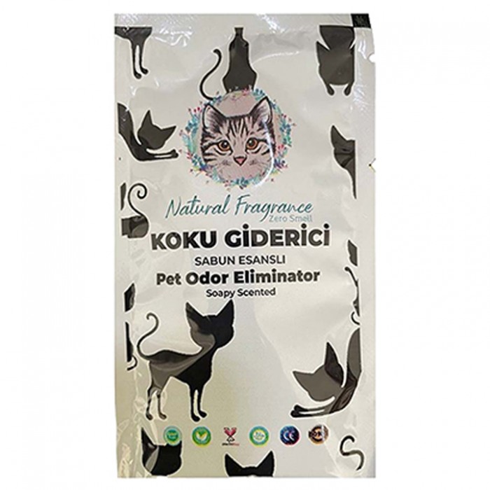 Natural Fragnance Kedi Kumu Koku Giderici Sabun Kokulu 25g