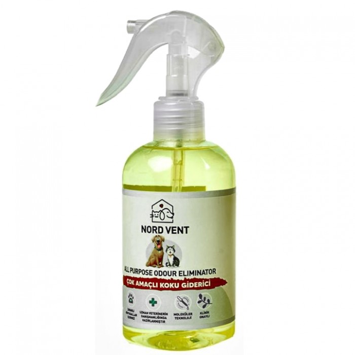 Nord Golden Rays - Kedi ve Köpekler İçin Parfümlü Tüy Tarama - Ortam Koku Giderici Sprey 250 ml