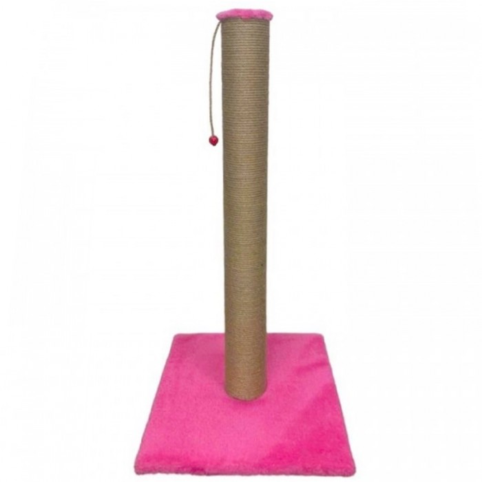 Cathause Kalın Kedi Tırmalama Tahtası 80 cm (Pembe)