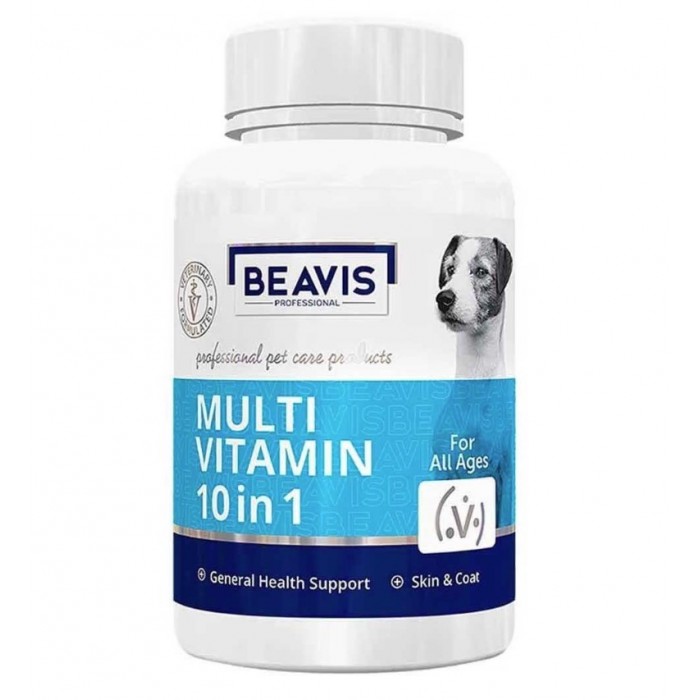 Beavis 10 in 1 Multivitamin Köpek Vİtamin Tableti 150 Adet