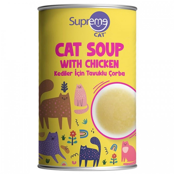 Supreme Cat Chicken Soup - Tavuklu Yetişkin Kedi Çorbası 135ml