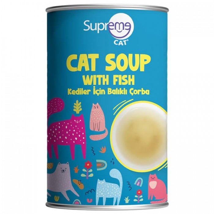 Supreme Cat Fish Soup - Balıklı Yetişkin Kedi Çorbası 135ml