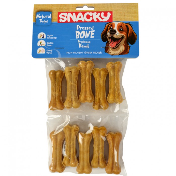 Snacky Natural Köpek Çiğneme Kemiği 5cm 10'lu (110gr)