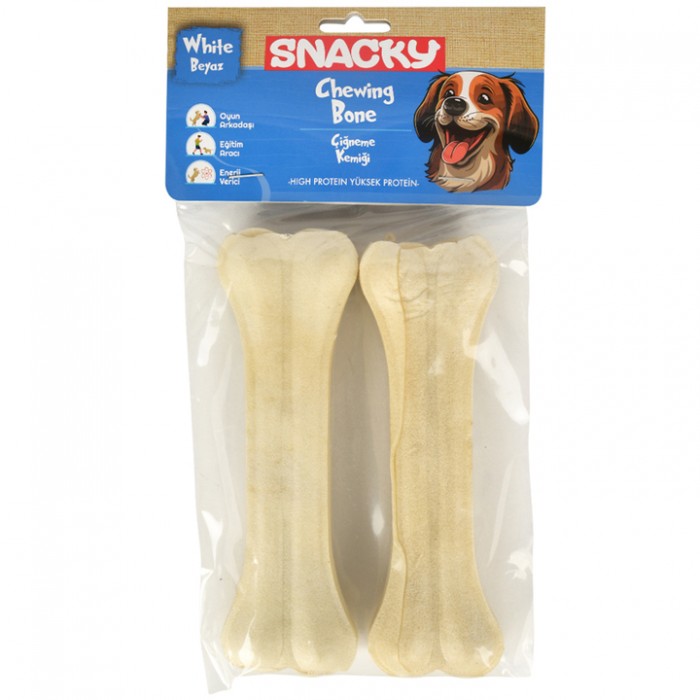 Snacky Köpek Çiğneme Kemiği 15cm 2'li (145gr)