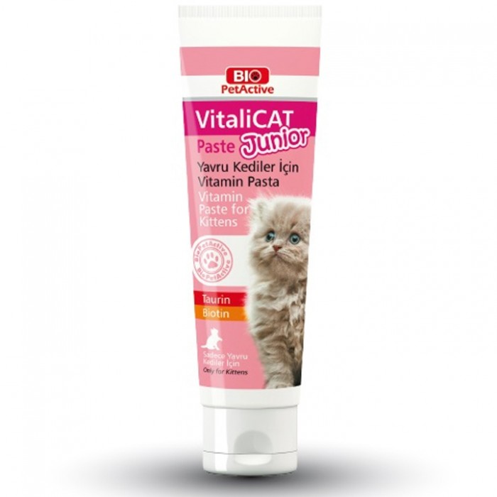 Bio PetActive Vitalicat Junior Yavru Kedi Vitamin Macunu 100 Ml
