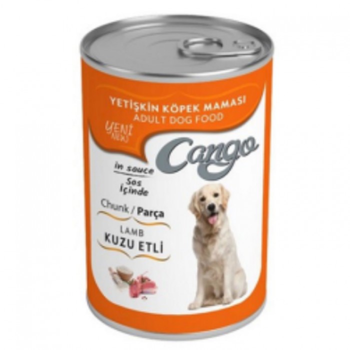 Cango Kuzu Etli Yetişkin Köpek Konservesi 415gr