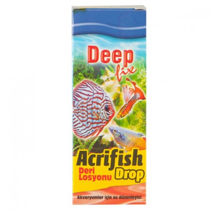 Deep Fix Acrifix Drop Akvaryum Balığı Deri Losyonu 30 ML