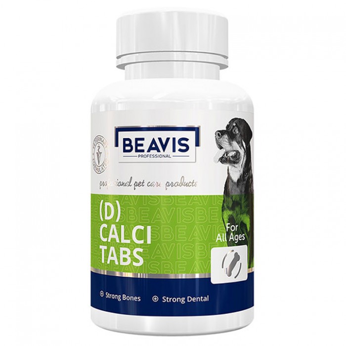 Beavis D3 Kalsiyum Destekli Köpek Vitamin Tablet 126gr 84 Tablet