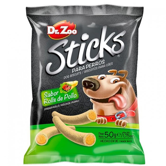 Dr.Zoo Sticks Tavuklu Çubuk Köpek Ödülü 50 gr
