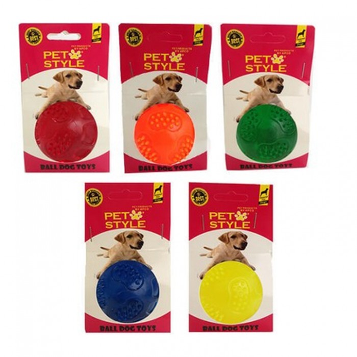 Pet Style Sert Plastik Top Köpek Oyuncağı