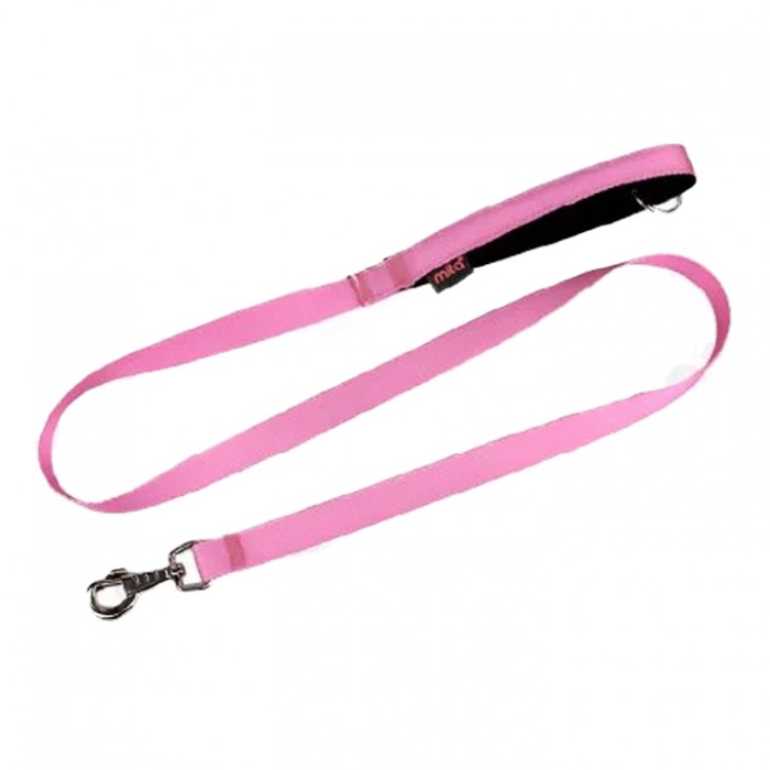Mita Dayanıklı Köpek Gezdirme Tasması/Kayışı 120 Cm Pembe