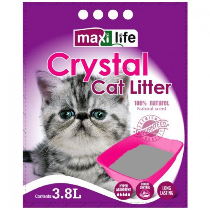 Maxi Life Cat Lıtter Silika Kristal Kedi Kumu 3,8lt