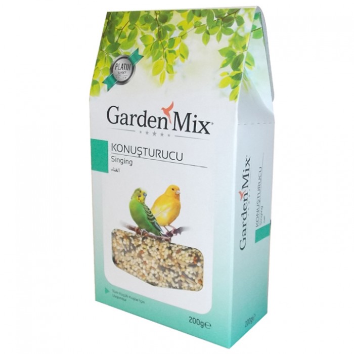 Gardenmix Platin Öttürücü-Konuşturucu Kuş Yemi 200gr