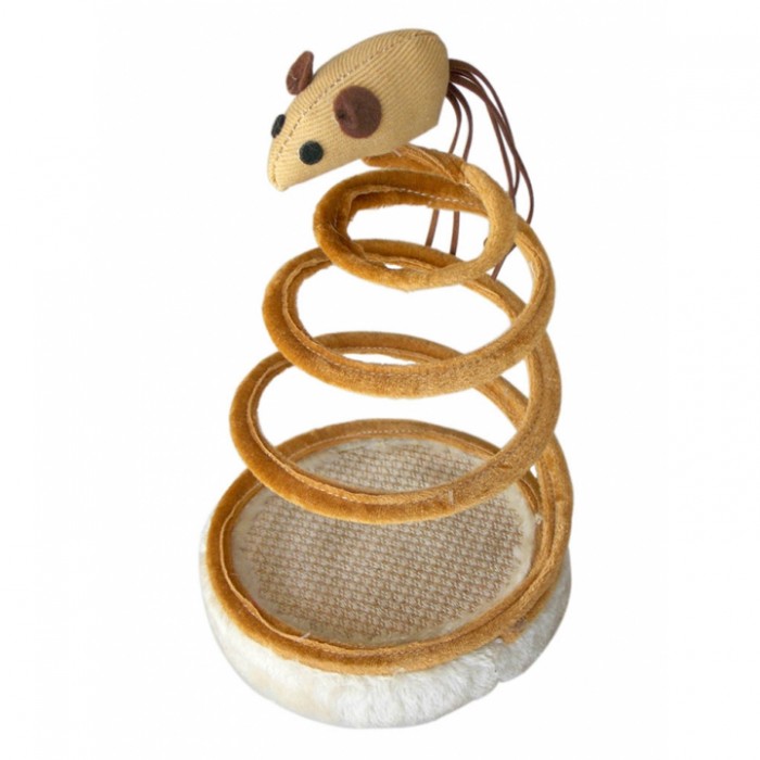 Eastland Yaylı Peluş Fare Kedi Oyuncağı 14x24cm