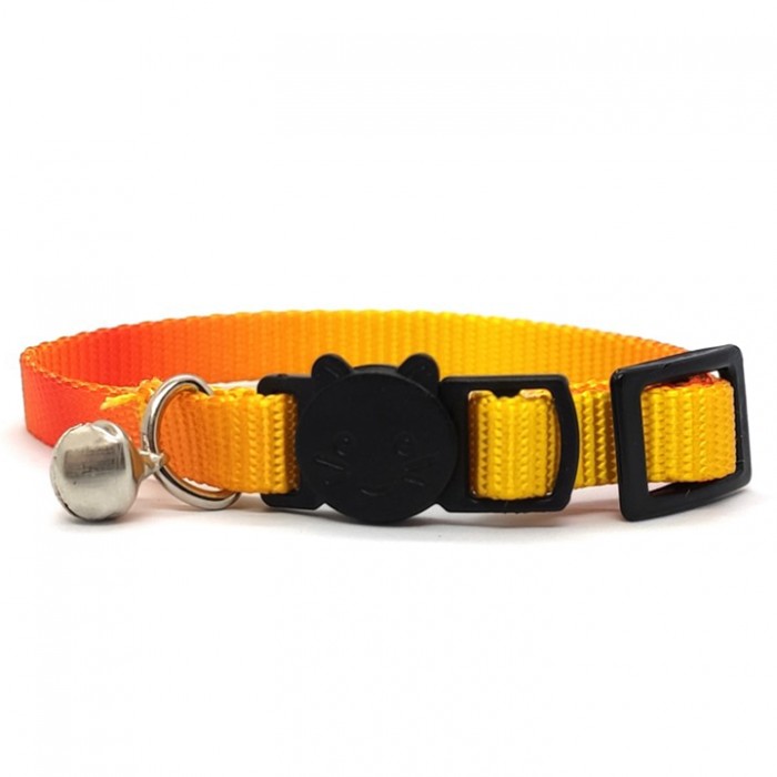 LuckyPaw Çıngıraklı Kedi Boyun Tasması 1x30cm (Sun)