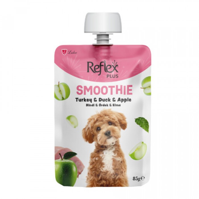 Reflex Plus Smoothie Hindi Ördek ve Elmalı Köpek Ödül Maması 85gr