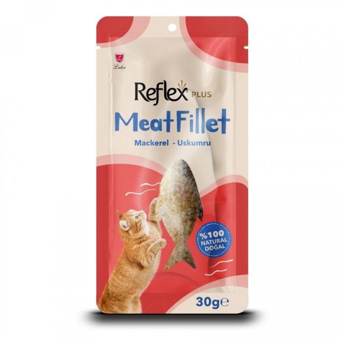 Reflex Plus Kediler İçin Uskumru Balığı Fileto 30 Gr