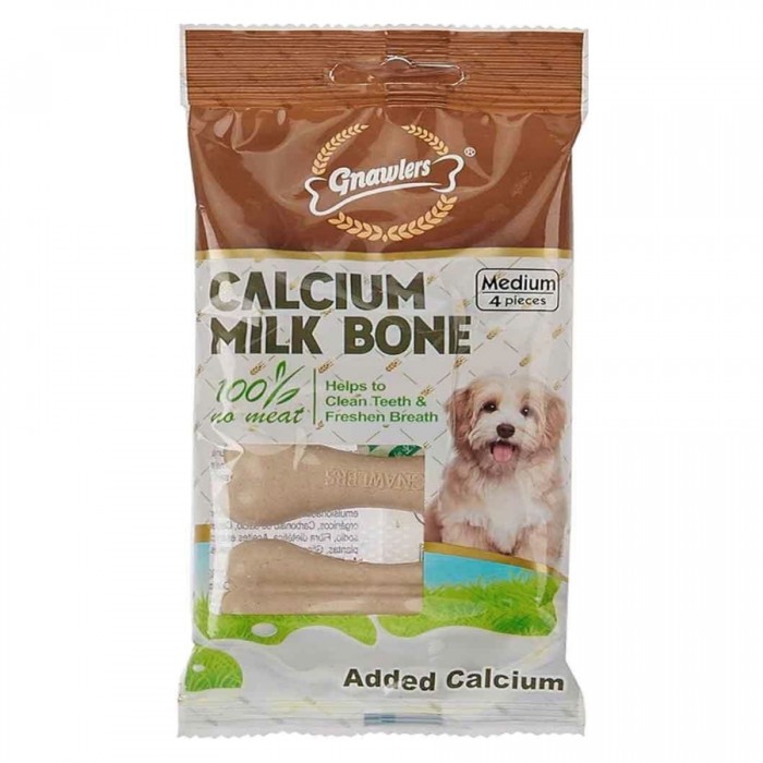 Gnawlers Milk Bone Köpek Ödülü 7,5 CM 4 Lü