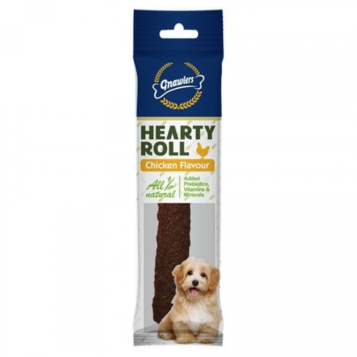 Gnawlers Hearty Roll Köpek Ödül Kemiği Tavuklu 40 Gr