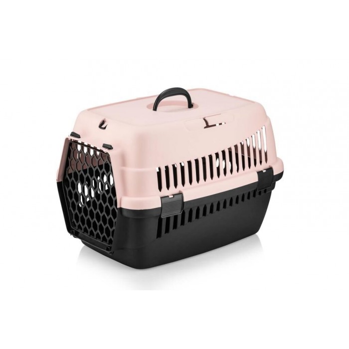 Şenyayla Kedi Köpek Plastik Taşıma Açık Pembe
