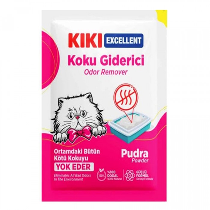 Kiki Excellent Kedi Koku Giderici Pudra Kokulu 25 Gr