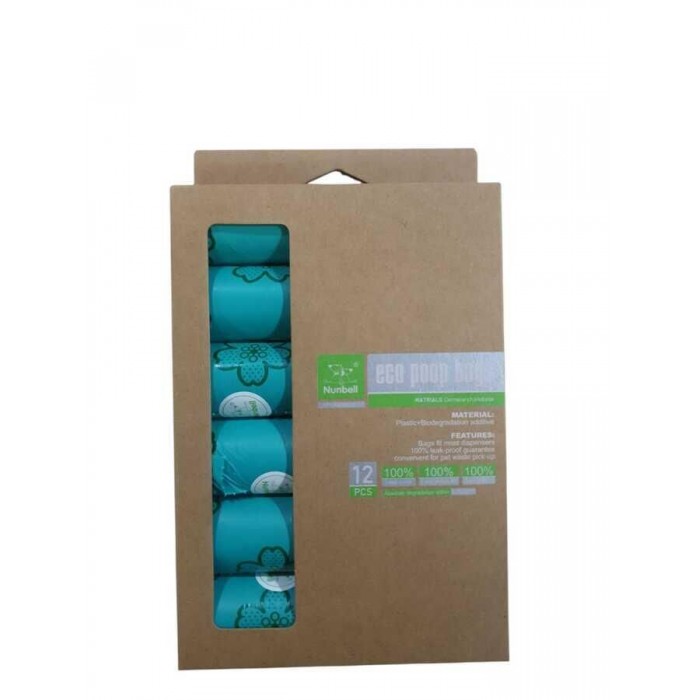 Nunbell Dışkı Toplama Torbası 12'li Paket