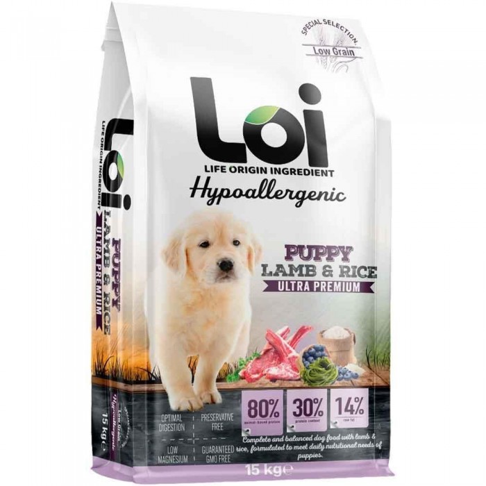 Loi Hipoalerjenik Yavru Kuzu Etli Köpek Maması 15 Kg