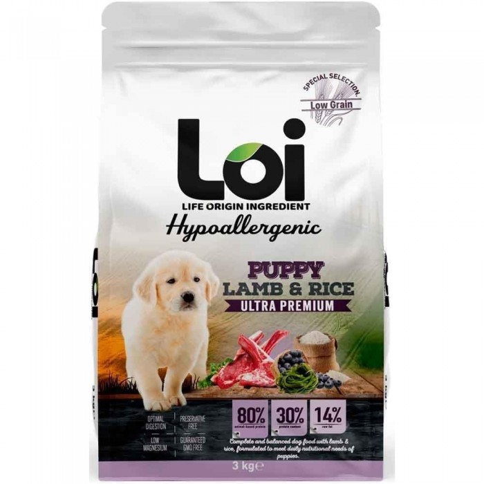 Loi Hipoalerjenik Kuzu Etli Yavru Köpek Maması 3 Kg