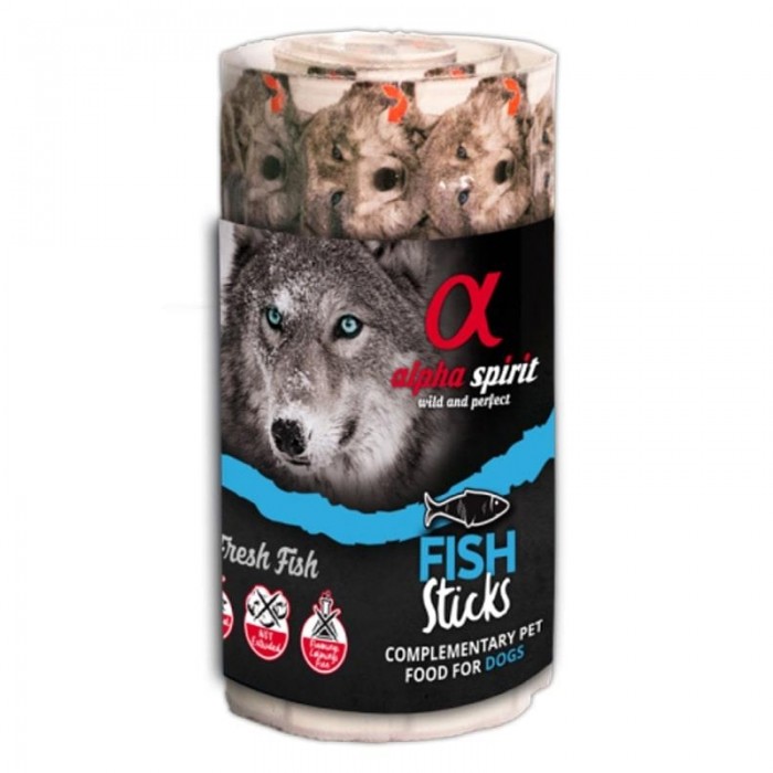 Alpha Spirit Doğal Atıştırmalık Köpek Ödülü Balıklı 16x10 gr