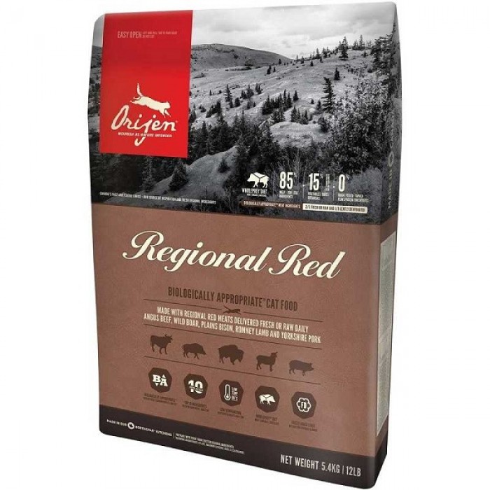 Orijen Regional Red Tahılsız Kedi Maması 1.8 Kg