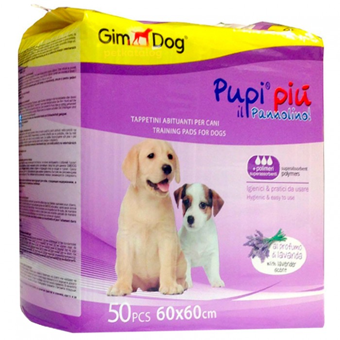 GimDog Köpek Çiş Pedi-Lavanta Kokulu 60x60 (50'li)