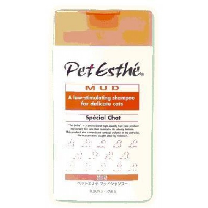 Pet Esthe Mud Shampoo For Cats Kediler İçin UV Korumalı Şampuan 350 ML