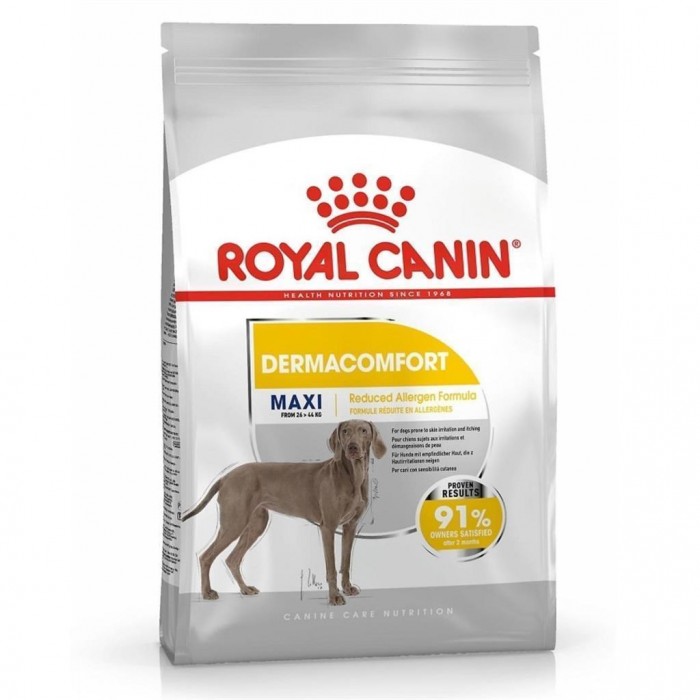 Royal Canin Maxi Dermacomfort Deri ve Tüy Sağlığı için Büyük Irk Yetişkin Köpek Maması 12KG