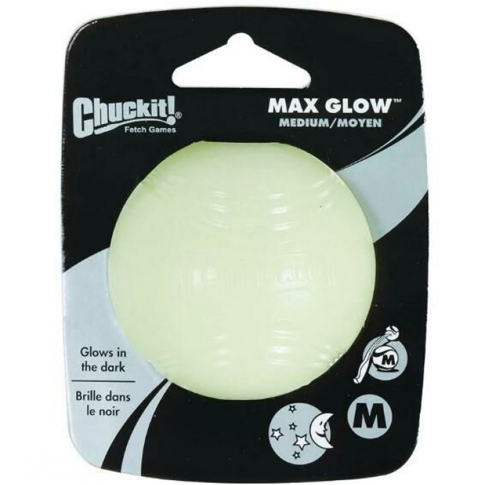 ChuckIt! Max Glow Gece Parlayan Köpek Oyun Topu (Orta Boy)