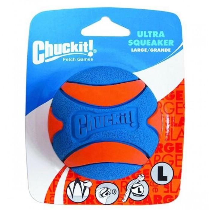 ChuckIt! Utra Squeaker Sesli Köpek Oyun Topu (Büyük Boy)