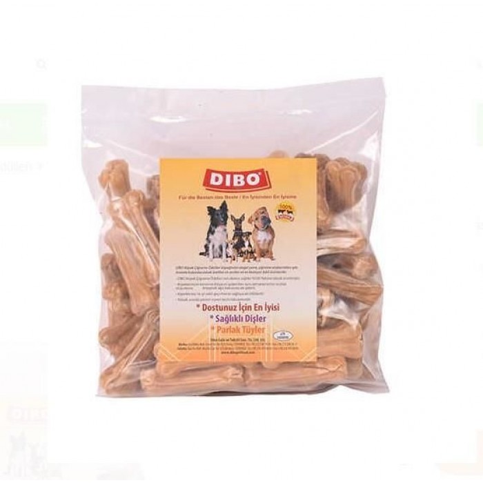 Dibo Natürel Press Kemik Köpek Ödülü 50'li 20-25 Gr 7 Cm