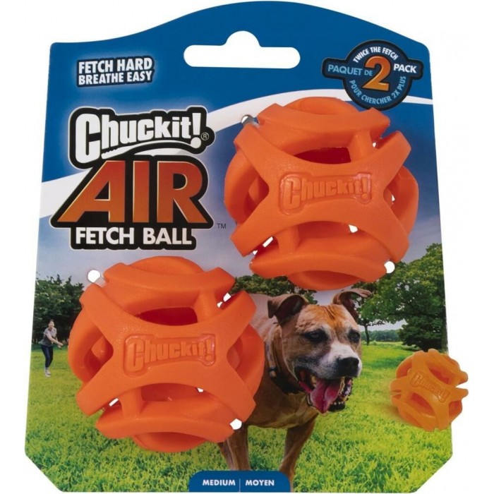 ChuckIt! Air Fetch Ball 2'li Köpek Oyun Topu (Orta Boy)