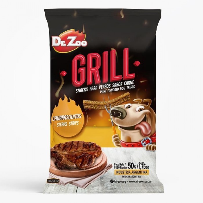 Dr.Zoo Grill Biftekli Köpek Ödülü 50Gr