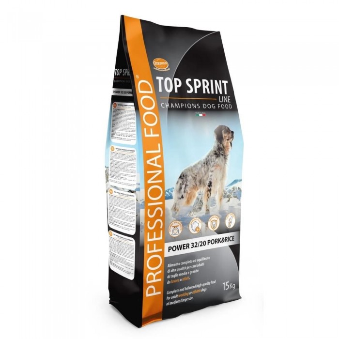 Top Sprint Power Domuzlu Yetişkin Köpek Maması 15 kg