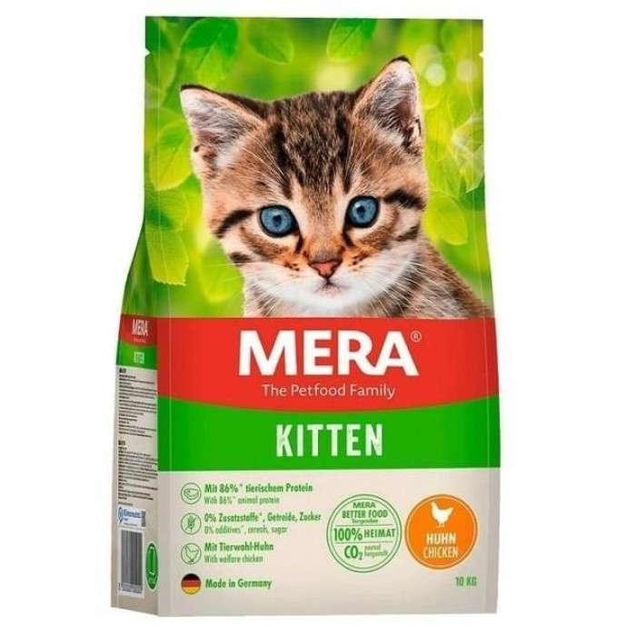 Mera Cat Kitten Tavuklu Tahılsız Yavru Kedi Maması 10KG