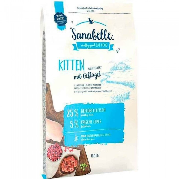 Sanabelle Kitten Yavru Kuru Kedi Maması 10 Kg