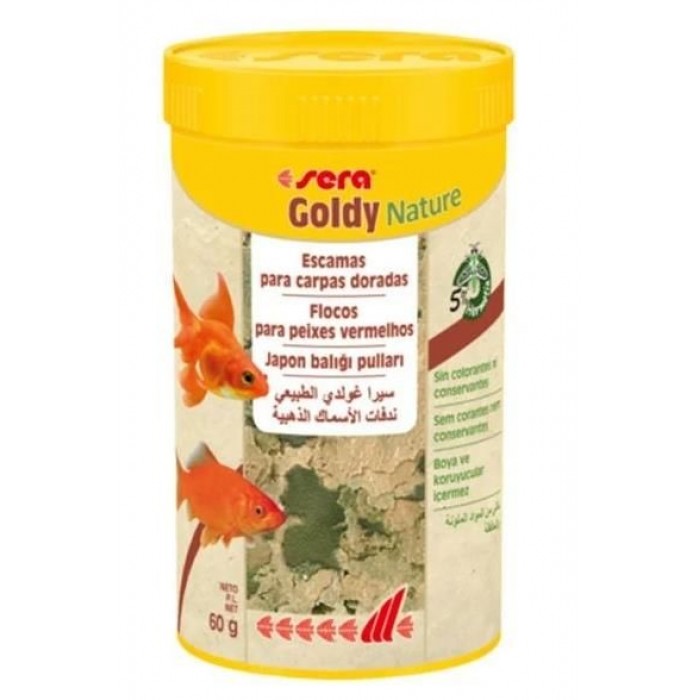 Sera Goldy Nature 250 ml 60 gr