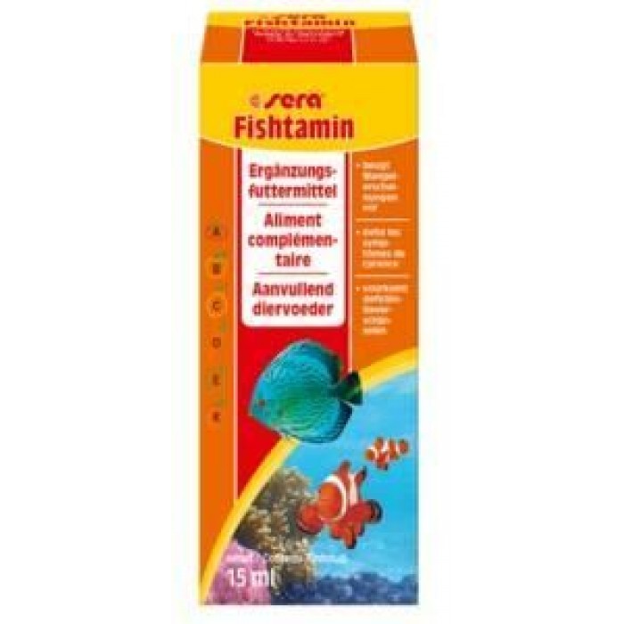 Sera Fishtamin Balık Vitamini 15 ml