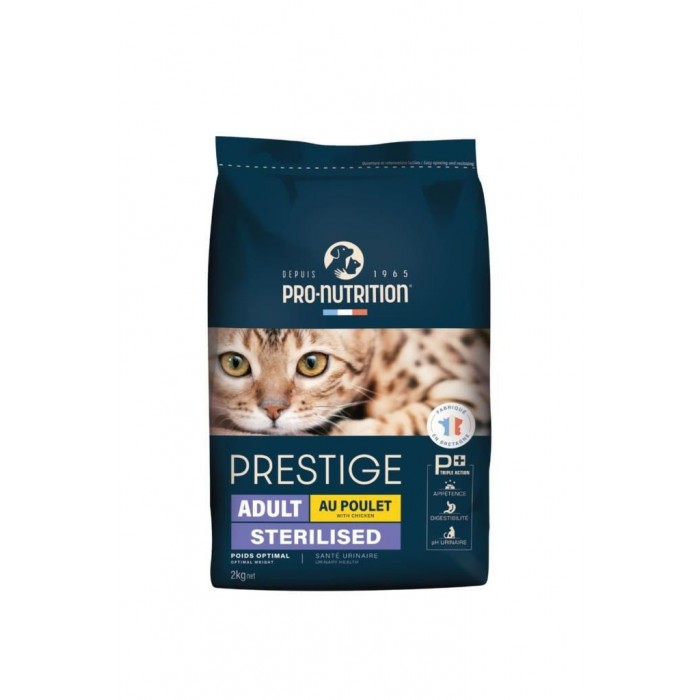 Pro Nutrition Prestige Sterilised Yetişkin Tavuklu Kedi Maması 2 Kg