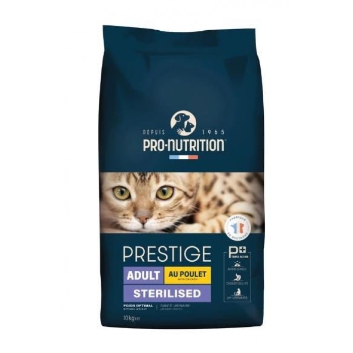 Pro Nutrition Prestige Tavuklu Kısırlaştırılmış Yetişkin Kedi Maması 10+2 Kg