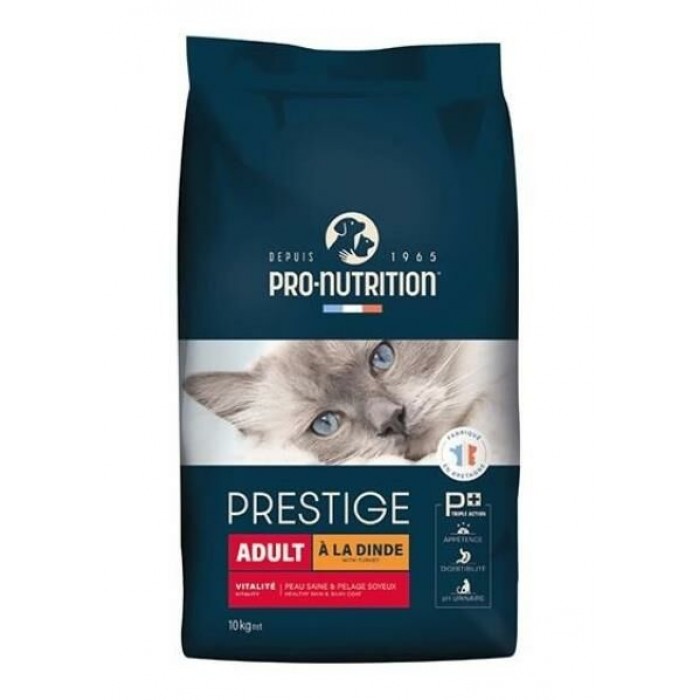 Pro Nutrition Prestige Adult Hindili Yetişkin Kedi Maması 10+2 Kg